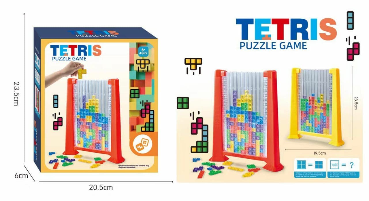 Tetris Building Blocks Tower