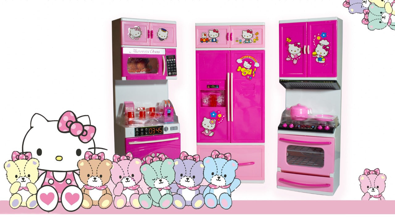 Hello Kitty 3 in 1 Kitchen Set